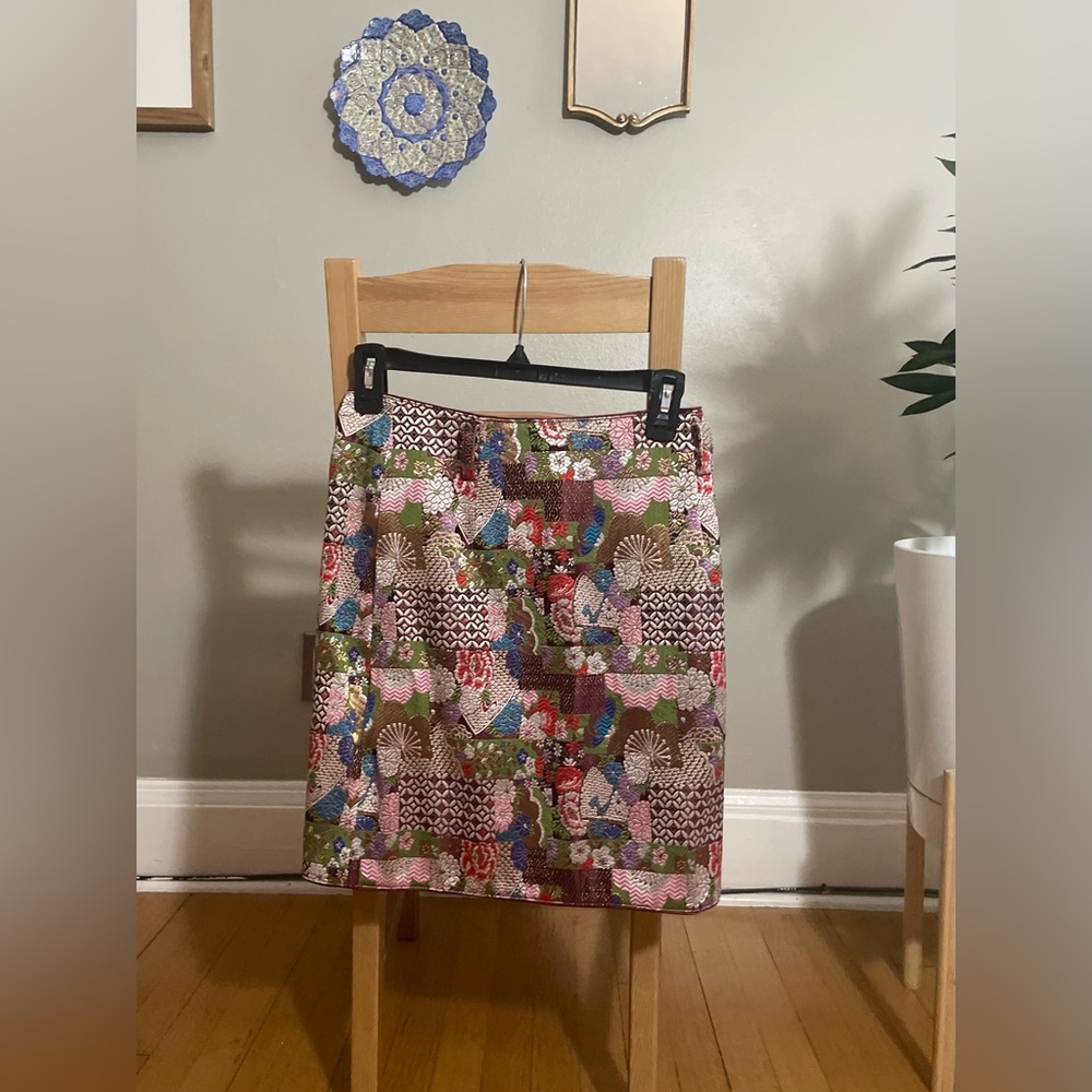 LIMITED TIME LISTING: Quilted Patchwork Mini Skirt by Front Row Shop